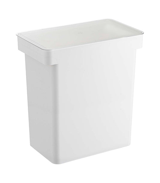 An Yamazaki Home Rolling Airtight Pet Food Container (25 Lbs.) on a fresh white background.